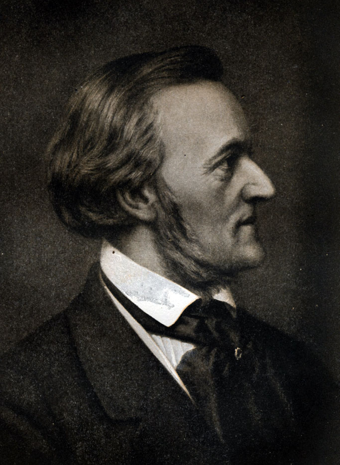 Рихард Вагнер (1813 - 1883). С портрета, писанного Э. Гадером