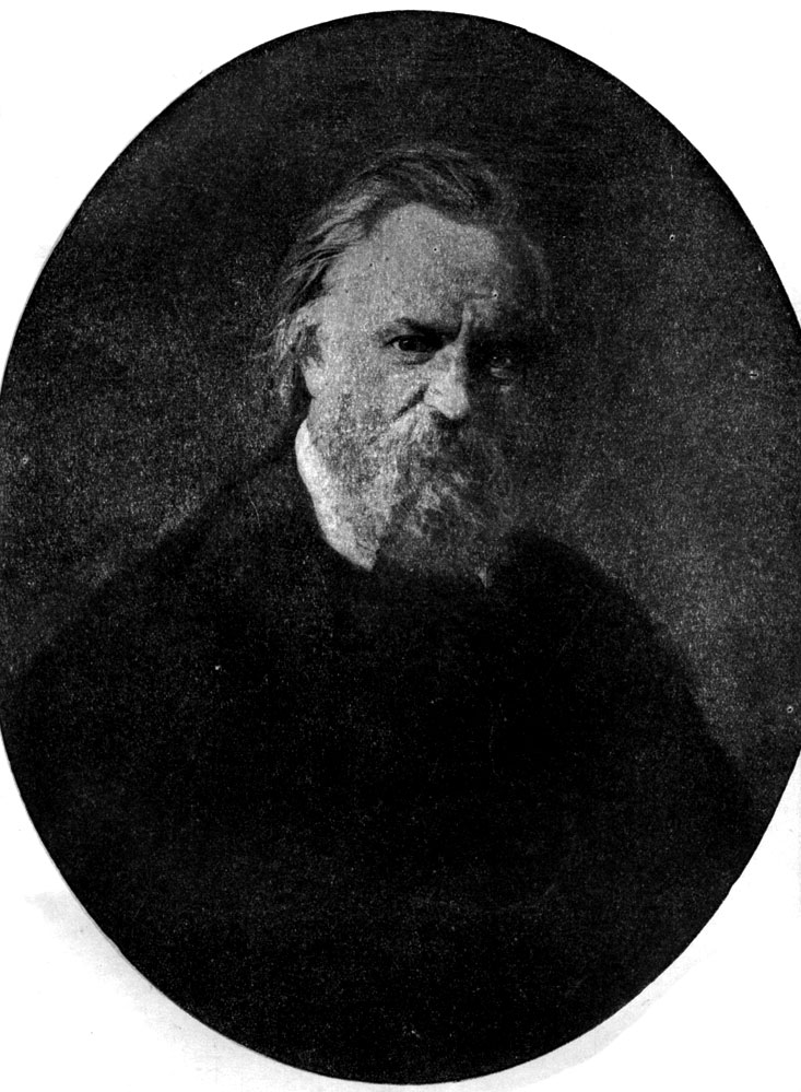 А. И. Герцен (1812-1870). С портрета, писанного Н. Н. Ге (1831-1894). (Госуд. Третьяковская Галлерея в Москве)